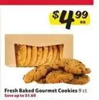 Winn Dixie Fresh Baked Gourmet Cookies offer