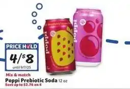 Winn Dixie Poppi Prebiotic Soda offer