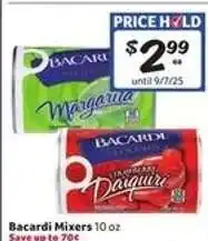 Winn Dixie Bacardi Mixers offer