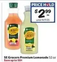 Winn Dixie SE Grocers Premium Lemonade offer