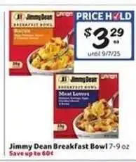 Winn Dixie Jimmy Dean Breakfast Bowl offer