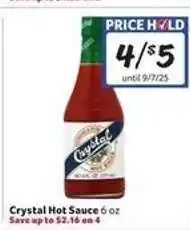 Winn Dixie CRYSTAL HOT SAUCE offer