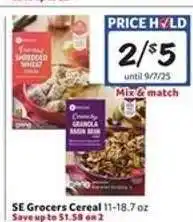 Winn Dixie SE Grocers Cereal offer