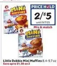 Winn Dixie Little Debbie Mini Muffins offer
