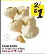 Winn Dixie Loose Garlic offer