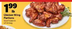 Save a Lot Chicken Wing Portions offer