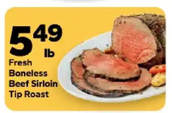 Save a Lot Fresh Boneless Beef Sirloin Tip Roast offer