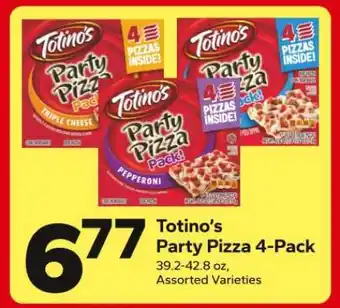 Save a Lot Totino's Party Pizza 4-Pack offer