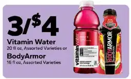 Save a Lot Vitamin Water or BodyArmor offer