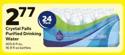 Save a Lot Crystal Falls Purified Drinking Water offer