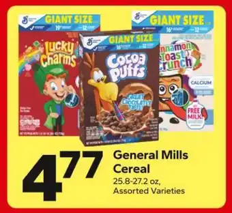 Save a Lot General Mills Cereal offer