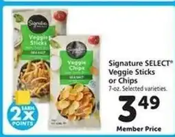 Safeway Signature SELECT Veggie Sticks or Chips offer