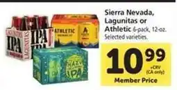 Safeway Sierra Nevada, Lagunitas or Athletic offer
