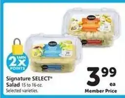 Safeway Signature Select Salad offer