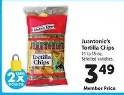Safeway Juantonio's Tortilla Chips offer