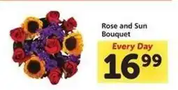 Safeway Rose and Sun Bouquet offer