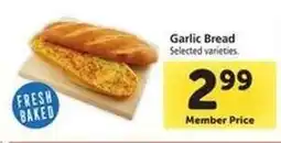 Safeway Garlic Bread offer
