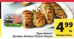 Safeway Open Nature Boneless Skinless Chicken Breasts offer