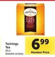 Safeway TWININGS TEA offer
