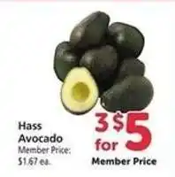 Safeway Hass Avocado offer