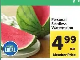 Safeway Personal Seedless Watermelon offer