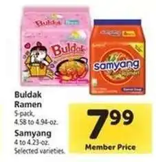 Safeway Buldak Ramen / Samyang offer