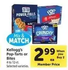 Safeway Kellogg's Pop-Tarts or Bites offer