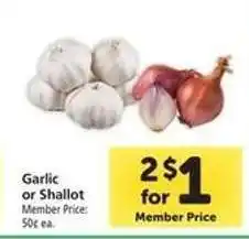 Safeway Garlic or Shallot offer