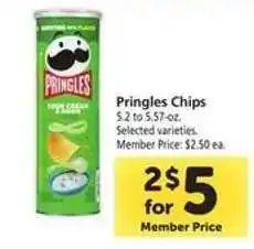 Safeway Pringles Chips offer