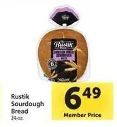 Safeway Rustik Sourdough Bread offer