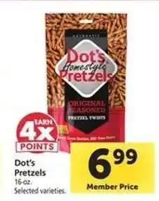 Safeway DOT'S PRETZELS offer