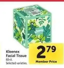 Safeway Kleenex Facial Tissue offer