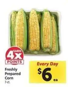 Safeway Freshly Prepared Corn offer