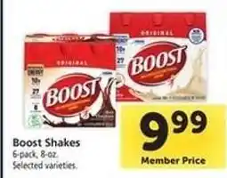 Safeway Boost Shakes offer