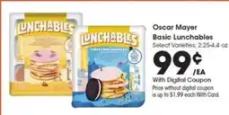 Kroger Oscar Mayer Basic Lunchables offer