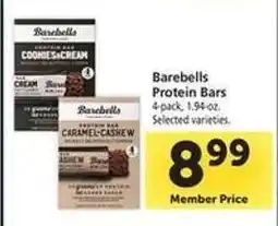 Safeway Barebells protein bars offer