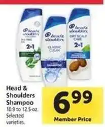 Safeway Head & Shoulders Shampoo offer