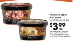 Kroger Private Selection Ice Cream offer