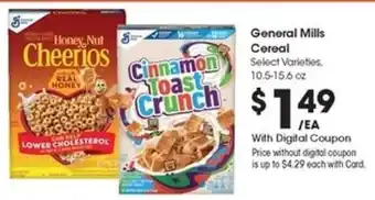 Kroger General Mills Cereal offer