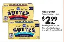 Kroger Kroger Butter offer