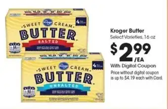 Kroger Kroger Butter offer