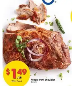 Kroger Whole Pork Shoulder offer