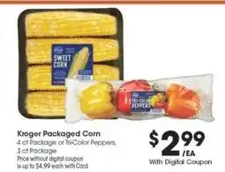 Kroger Kroger Packaged Corn offer