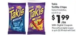 Kroger Takis Tortilla Chips offer