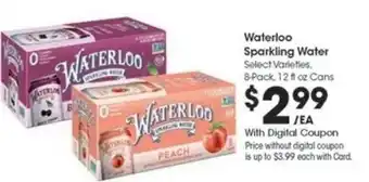 Kroger Waterloo Sparkling Water offer