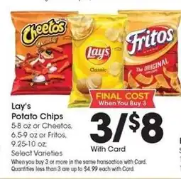 Kroger Lay's Potato Chips offer