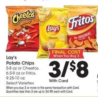 Kroger Lay's Potato Chips offer