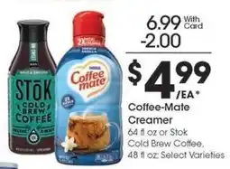 Kroger Coffee mate Creamer offer