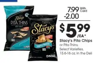 Kroger STACY'S PITA CHIPS offer