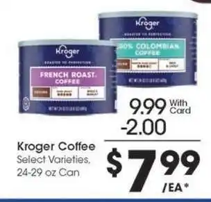 Kroger Kroger Coffee offer